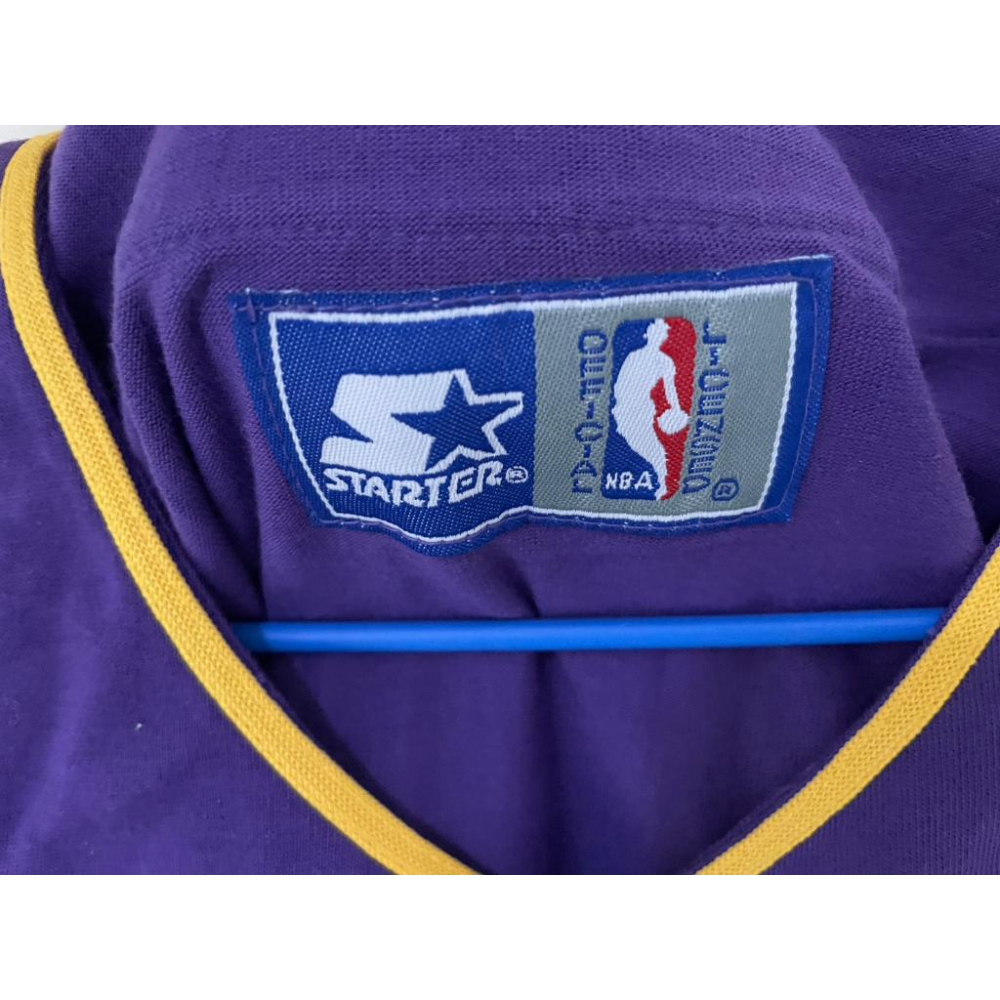 [山姆服飾] STARTER NBA 湖人隊球衣 早期收藏品 美國購回 全新品 LAKERS 值得收藏 僅此一件-細節圖6
