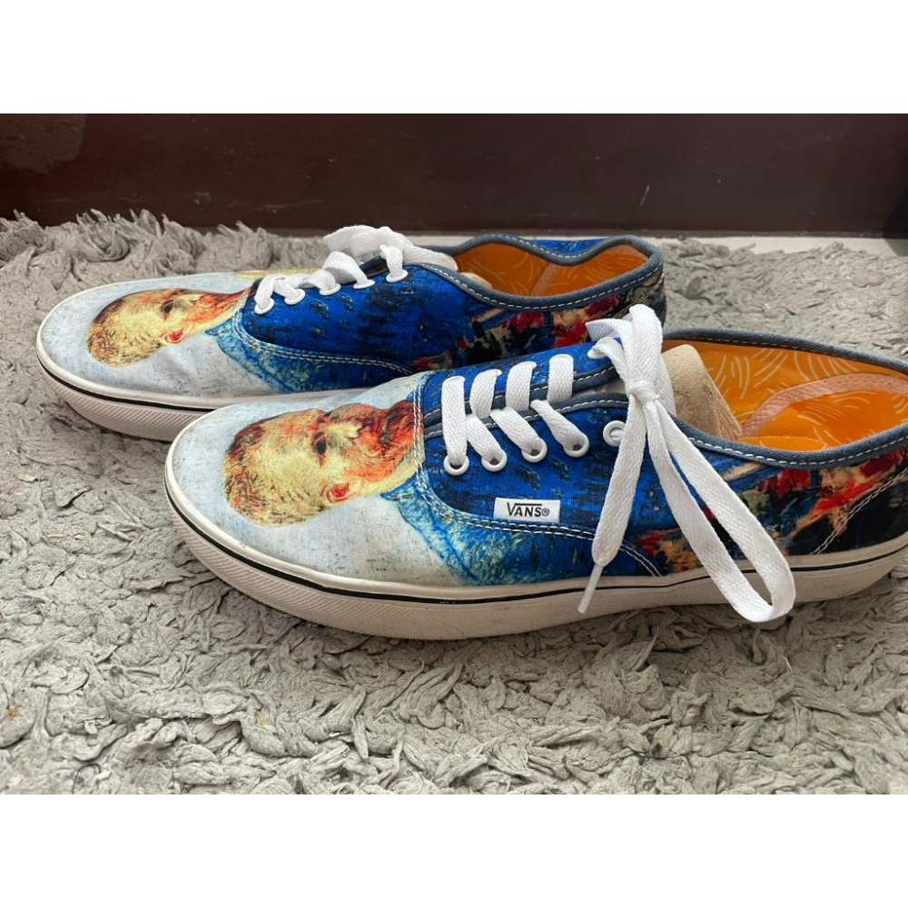 [山姆服飾] VANS 板鞋 梵谷聯名款 絕版收藏鞋 27cm US9 全新品 無盒-細節圖2