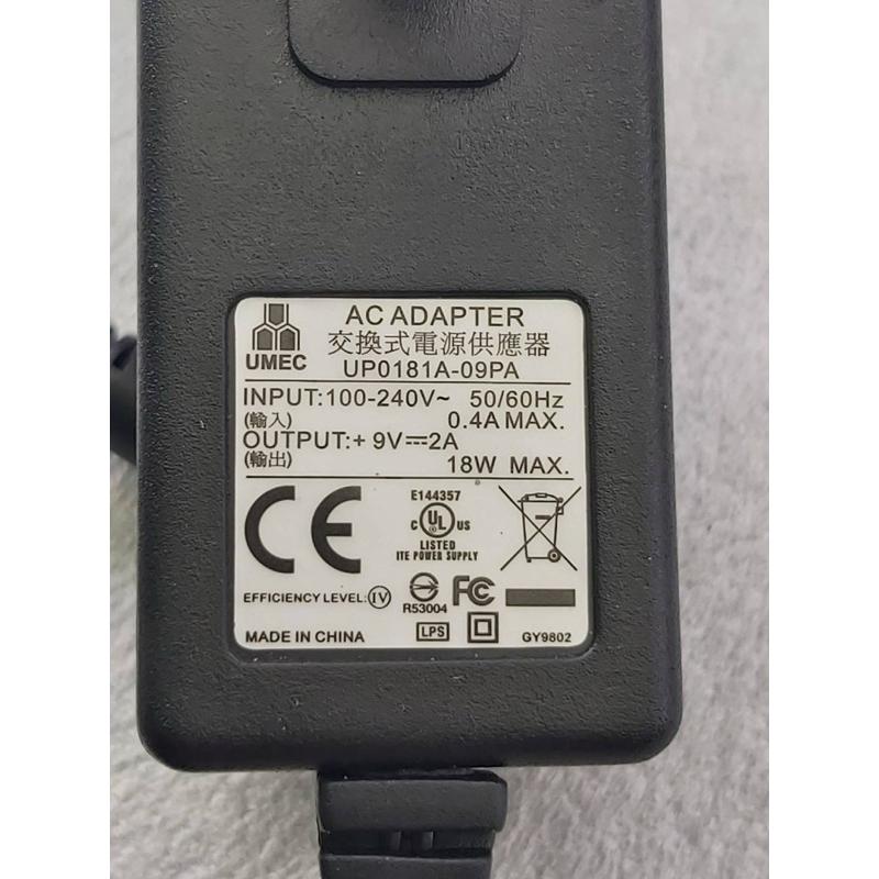 UMEC UP08A-09AP 9V 2A 變壓器 電源供應器 充電器-細節圖2