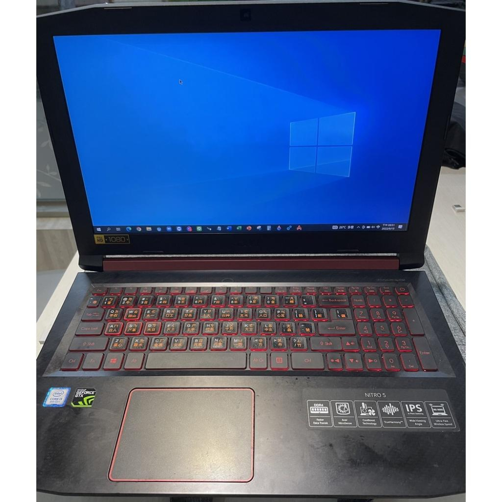 [CYC] 天堂多開 Acer Nitro5 電競I5 GTX1050 獨顯高階筆電遊戲機 GTA5 PUBG APEX-細節圖4