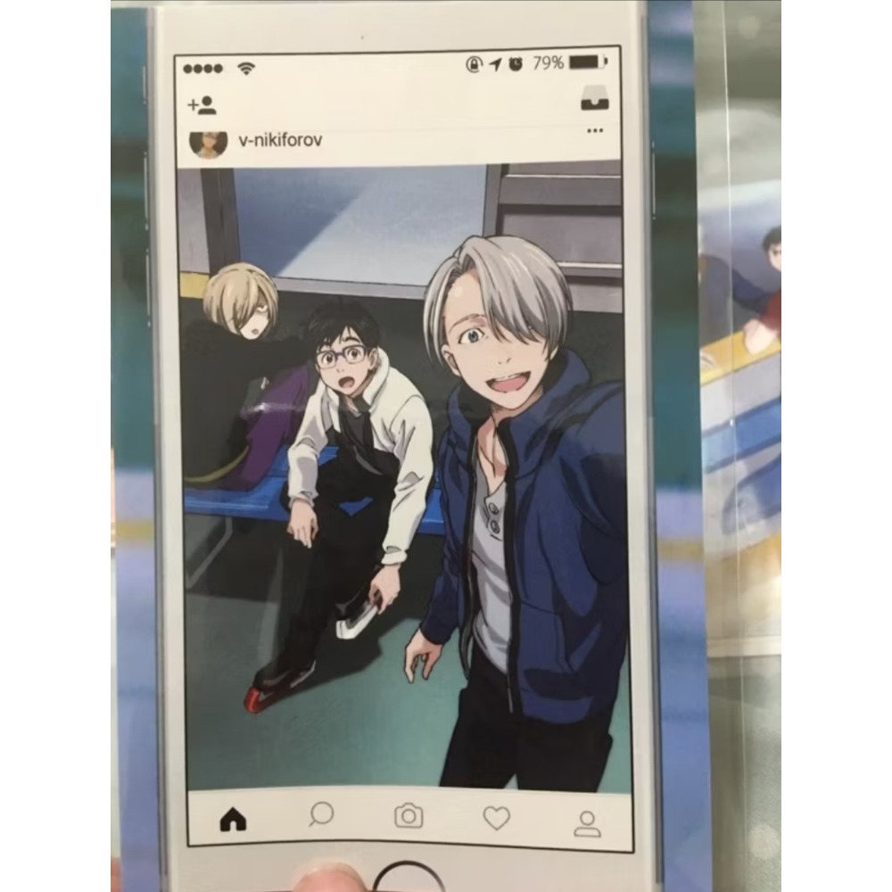 現貨  yuri on ice!!!ユーリ!!!on ICE 冰上的勇利  維克托  尤里 明信片多款-細節圖6