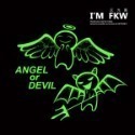 天使惡魔 天使魔王 Angel or Devil 機車反光貼紙 反光貼紙 DRG MMBCU MANY 反光屋FKW-規格圖8
