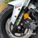 反光屋FKW MMBCU MMB 3M 反光前叉貼 前叉造型貼 蛇紋 1份包含2張 反光貼紙 車貼 避震器貼 前避震器-規格圖9