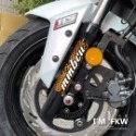 反光屋FKW MMBCU MMB 3M 反光前叉貼 前叉造型貼 蛇紋 1份包含2張 反光貼紙 車貼 避震器貼 前避震器-規格圖9