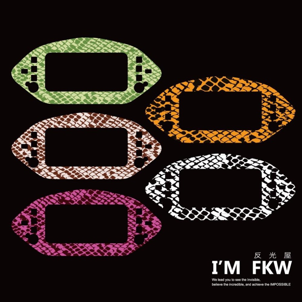 反光屋FKW MMBCU 158 儀表外框造型貼 3M工程級 MMB 路標等級材質 儀表框貼 車貼 機車彩貼 彩貼-細節圖6