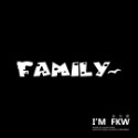 反光屋FKW 大款家庭系列 文字  I love my family 我愛我的家人 可愛反光文字貼 家庭貼紙 溫馨可愛-規格圖6
