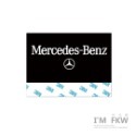 反光屋FKW AMG 賓士 CLA GLA GLC GLE ACLASS C300 通用 汽車反光水洗標 夾標 反光車標-規格圖7