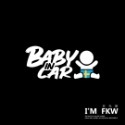 反光屋FKW VOLVO SAAB V40 V60 XC40 XC60 XC90 S60 通用 瑞典國旗 車貼 反光貼紙-規格圖6