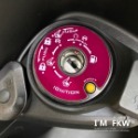 反光屋FKW KRV DDS 雷霆S 新名流 G6 NEW VJR GP MANY 通用 鎖頭蓋貼片 鑰匙孔保護貼 3M-規格圖6