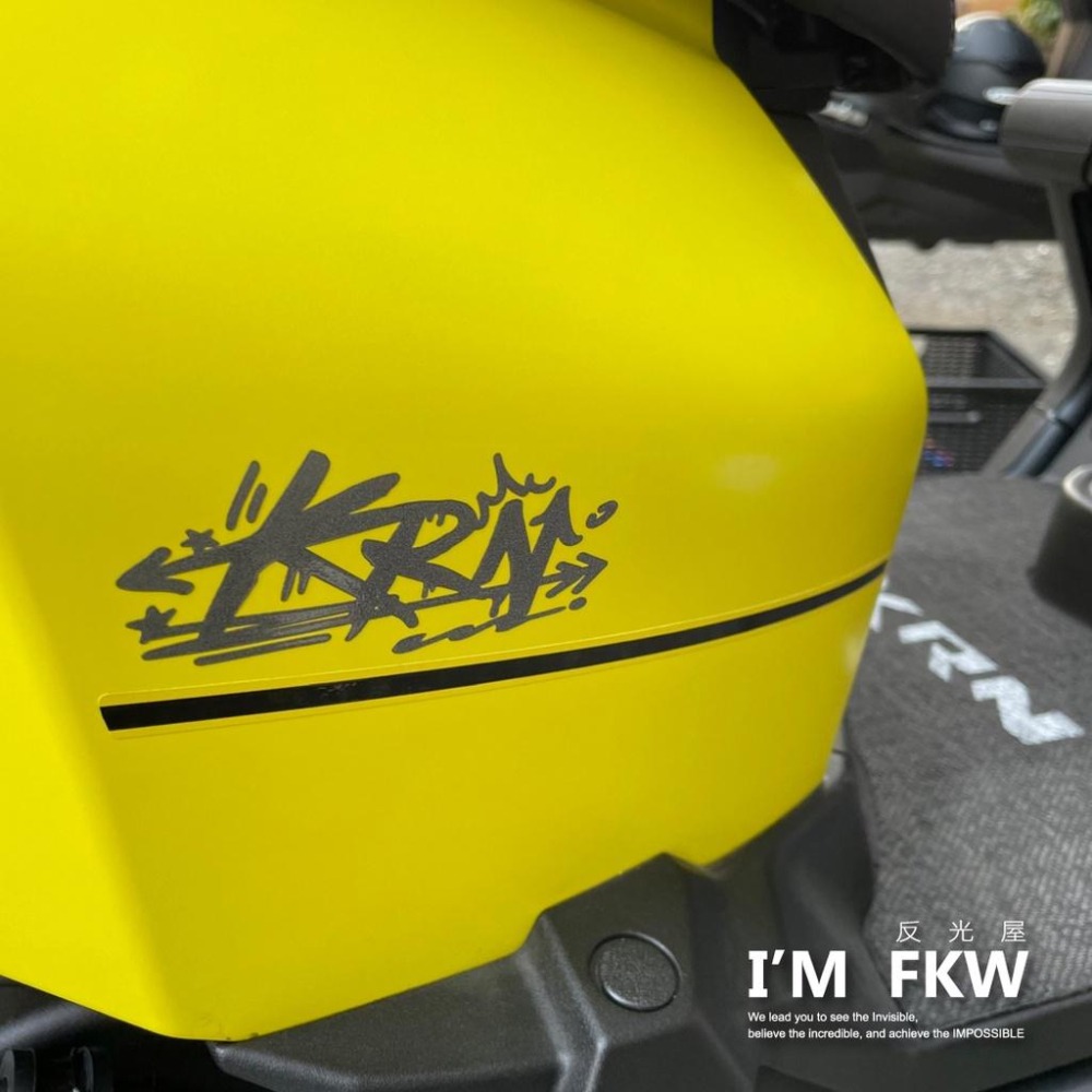 反光屋FKW MMBCU CLBCU DRG JETSR JETSL DRG 全新迪爵 FNX 塗鴉 反光貼紙 車貼-細節圖3