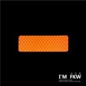 反光屋FKW 3M鑽石級 反光貼紙 反光警示貼片 反光條 外送員必備 驗車 警示貼 防水車貼 車貼 多種顏色選擇 3M-規格圖7