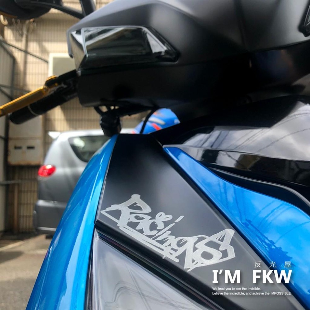 反光屋FKW 雷霆S KRV MOTO NERO KRV180 VJR GP 新名流 大地名流 塗鴉 反光貼紙 車貼-細節圖7