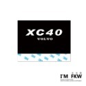 反光屋FKW VOLVO XC40 XC60 V40 V60 S60 通用 汽車反光水洗標 夾標 防水車貼 獨家設計販售-規格圖5