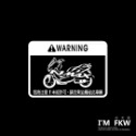 反光屋FKW CUXI CUXI115 CUXI125 YAMAHA 車型警告貼紙 警示貼 反光貼紙 反光車貼 防水耐曬-規格圖6
