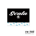 反光屋FKW Kodiaq Kamiq Karoq SKODA OCTAVIA 通用 汽車反光水洗標 夾標 車尾標 車標-規格圖7