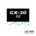 反光屋FKW MAZDA CX3 CX30 MAZDA3 CX5 CX9 100周年 通用 汽車反光水洗標 夾標 車標-規格圖6