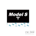 反光屋FKW TESLA 特斯拉 MODEL 3 MODELS MODEL3 通用 汽車反光水洗標 夾標 車標 防水貼紙-規格圖6