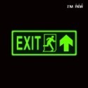 反光屋FKW 出口標誌 EXIT 緊急出口逃生夜光貼紙 工廠學校安全 防火級PC材質 出口方向 含稅開發票 緊急逃生指標-規格圖10