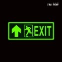 反光屋FKW 出口標誌 EXIT 緊急出口逃生夜光貼紙 工廠學校安全 防火級PC材質 出口方向 含稅開發票 緊急逃生指標-規格圖10