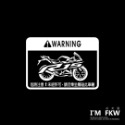反光屋FKW BWS水冷 BWS七期 BWS125 通用 車型警告貼紙 反光 防水車貼 警示貼紙 車身貼紙 YAMAHA-規格圖7