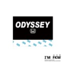 反光屋FKW CRV HRV FIT ODYSSEY CIVIC HONDA CITY 通用 汽車反光水洗標 反光車標-規格圖8