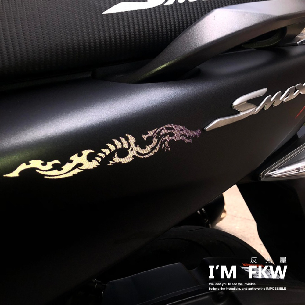 反光屋FKW 鱷魚 組合選擇 反光貼紙 機車貼紙 汽車貼紙 重機 防水車貼 轉印貼紙 尺寸請參考內頁標示 不限車種貼飾-細節圖2