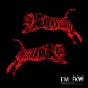 反光屋FKW 躍虎 老虎 對貼 反光貼紙 機車汽車重機貼紙 動物 猛獸 高亮度防水耐曬 彪虎 TIGRA-規格圖7