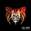 反光屋FKW DEMON 惡魔 面具 三叉戟 標誌印記 反光貼紙 高亮度防水耐曬 機車汽車重機車隊改裝 酷炫造型-規格圖5