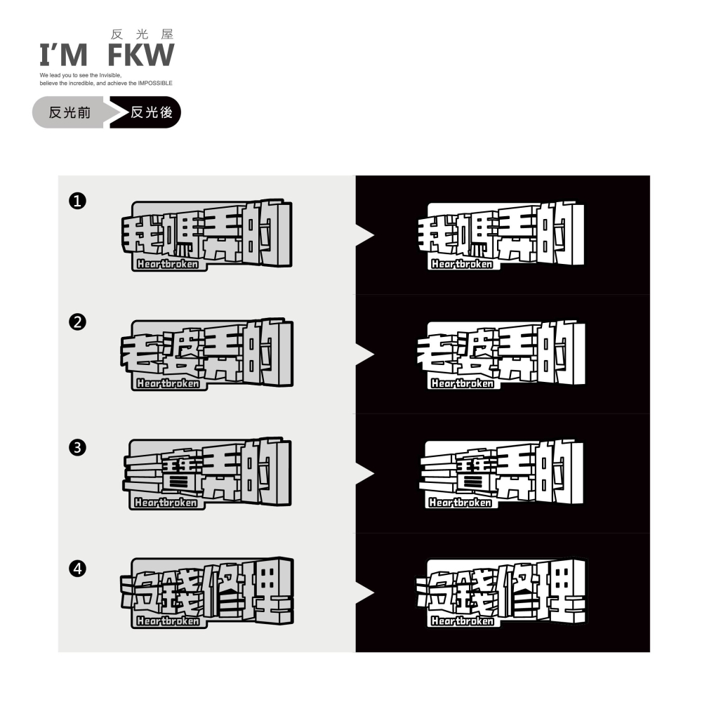 反光屋FKW 刮痕語錄 三寶用的 我媽用的 老婆用的 沒錢修理 不遮傷貼紙 車貼 反光貼紙 機車貼紙 汽車貼紙 3M貼紙-細節圖3