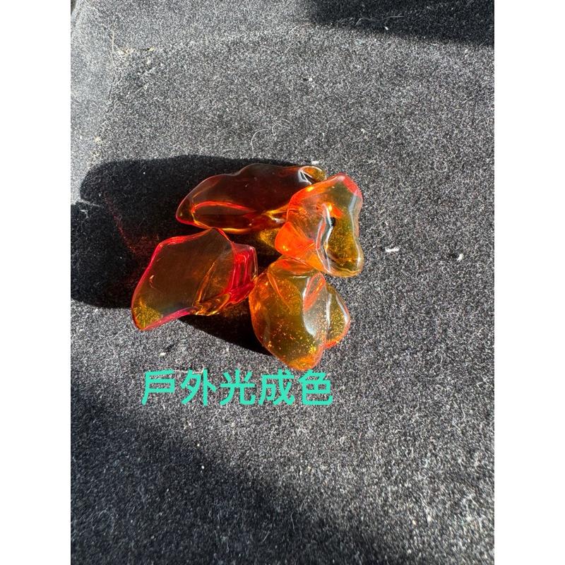 緬甸琥珀 緬甸血珀 精美血珀裸石(22克)(玻璃體)-細節圖7