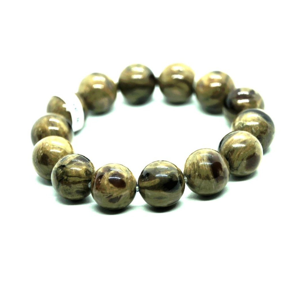 緬甸琥珀 棕紅珀 紫羅蘭珀 金棕珀 棕紅珀溶洞手串16mm18手圍(精品貨)(付產地證書)-細節圖4