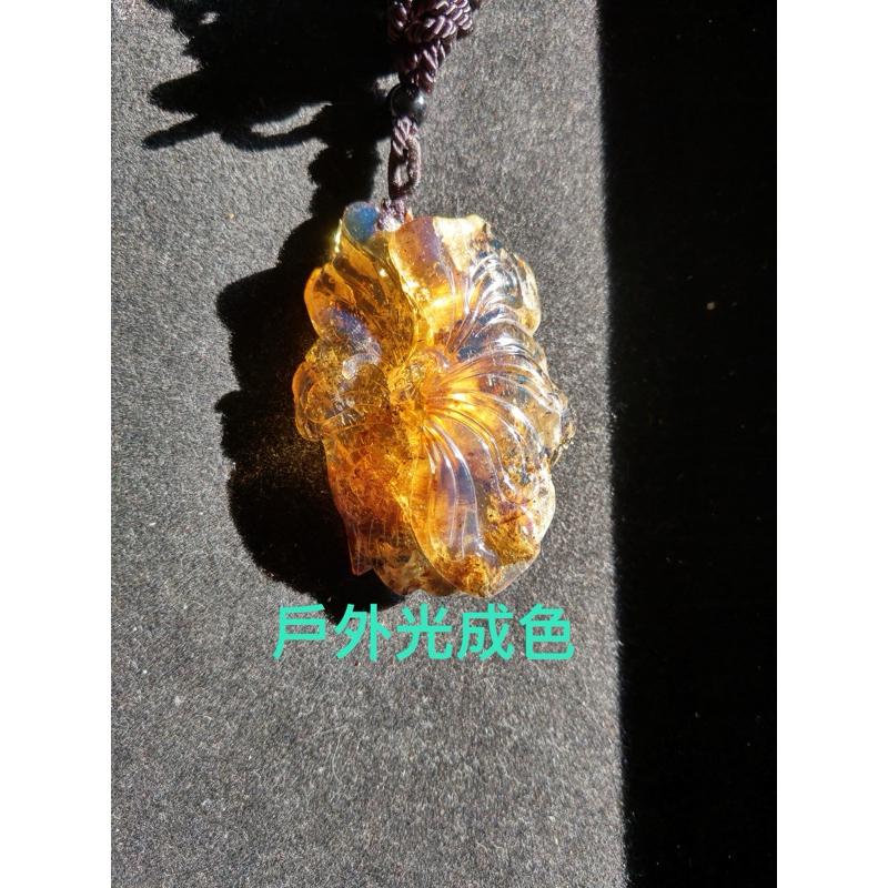 多米尼加藍珀 多明尼加藍珀 藍珀蝴蝶(付大師收藏證書)(付GIC檢定證書)-細節圖5