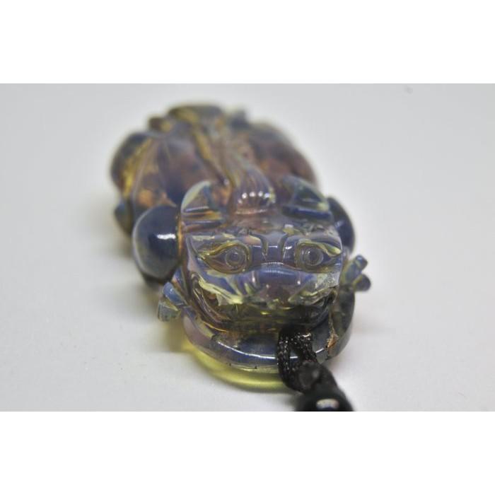 琥珀 多米尼加藍珀 多明尼加藍珀 藍珀貔貅-細節圖3