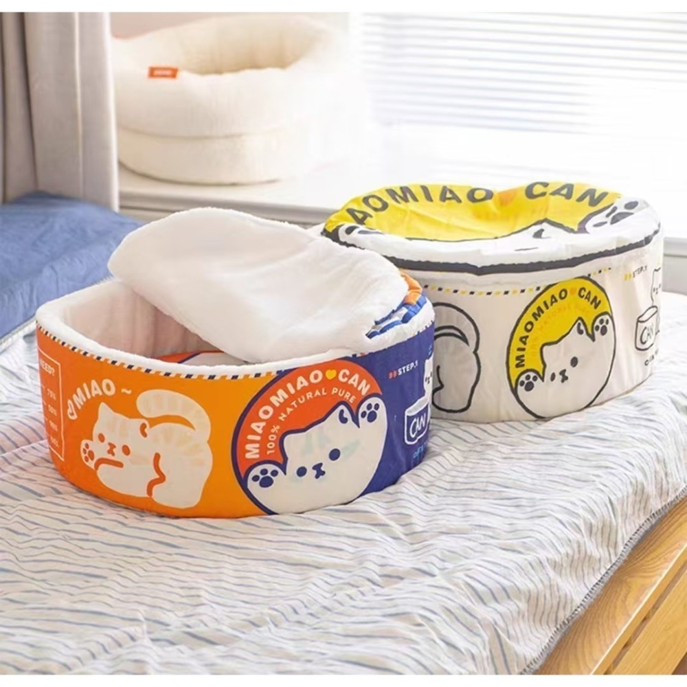 【預售】泡麵罐頭貓窩🛵高雄市左營區🉑到店自取-細節圖2