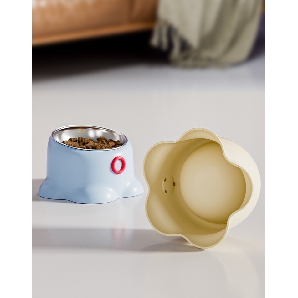 【預售】馬卡龍章魚護頸碗（帶不鏽鋼内碗）🛵高雄市左營區🉑到店自取-細節圖2