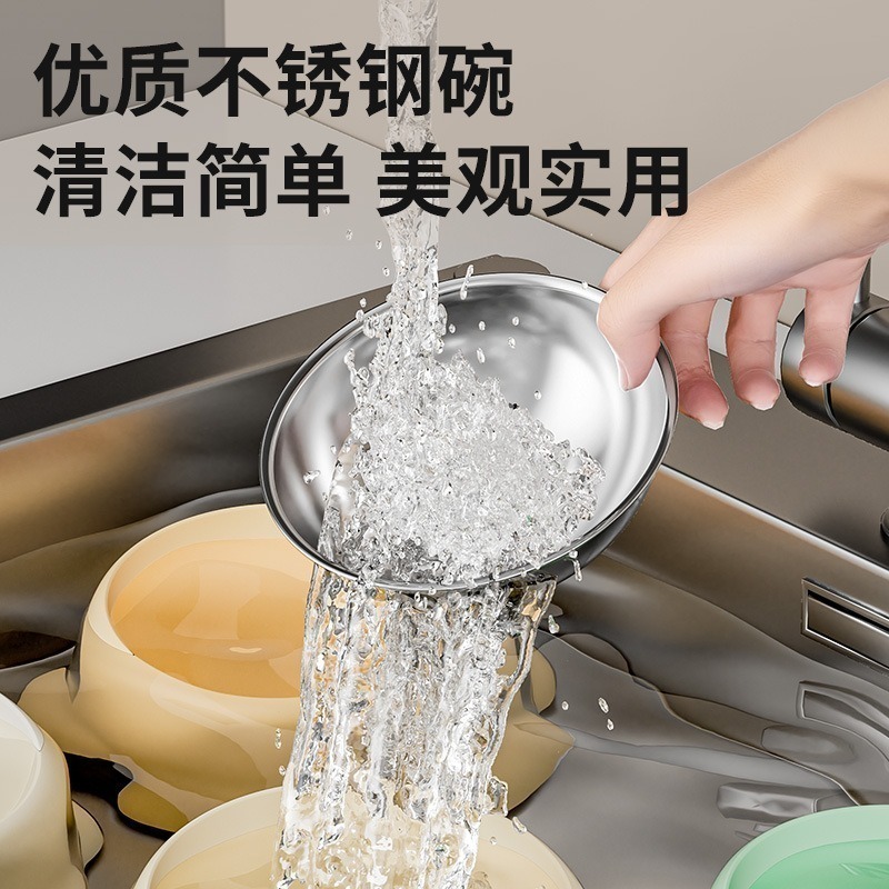 【預售】馬卡龍章魚護頸碗（帶不鏽鋼内碗）🛵高雄市左營區🉑到店自取-細節圖9