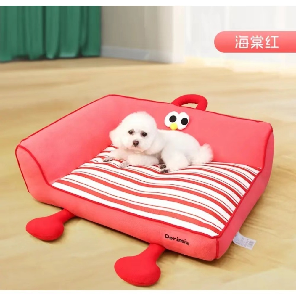 【預售】冬季全可拆洗大眼寵物窩🛵高雄市左營區🉑到店自取-規格圖6