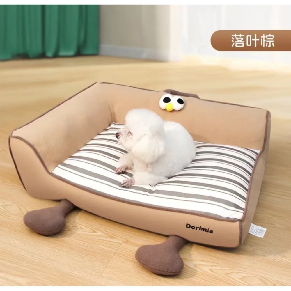 【預售】冬季全可拆洗大眼寵物窩🛵高雄市左營區🉑到店自取-規格圖6