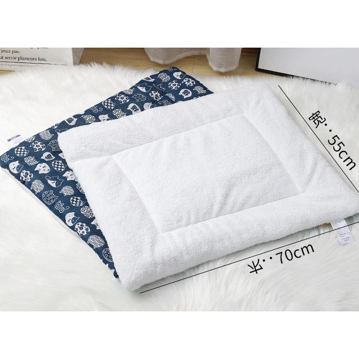 ❤️高雄現貨秒發❤️棉麻羊羔絨墊子🛵高雄市左營區🉑到店自取-細節圖5