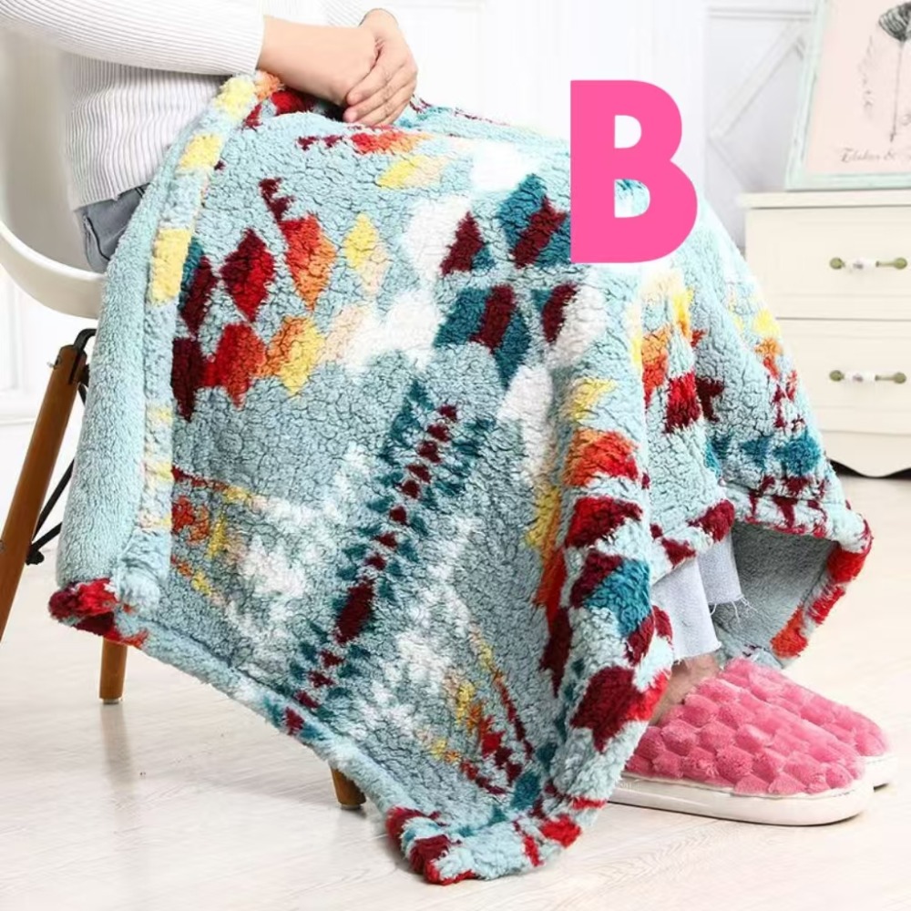 ❤️高雄現貨秒發❤️北歐風巨厚羊羔絨毯🛵高雄市左營區🉑到店自取-規格圖5