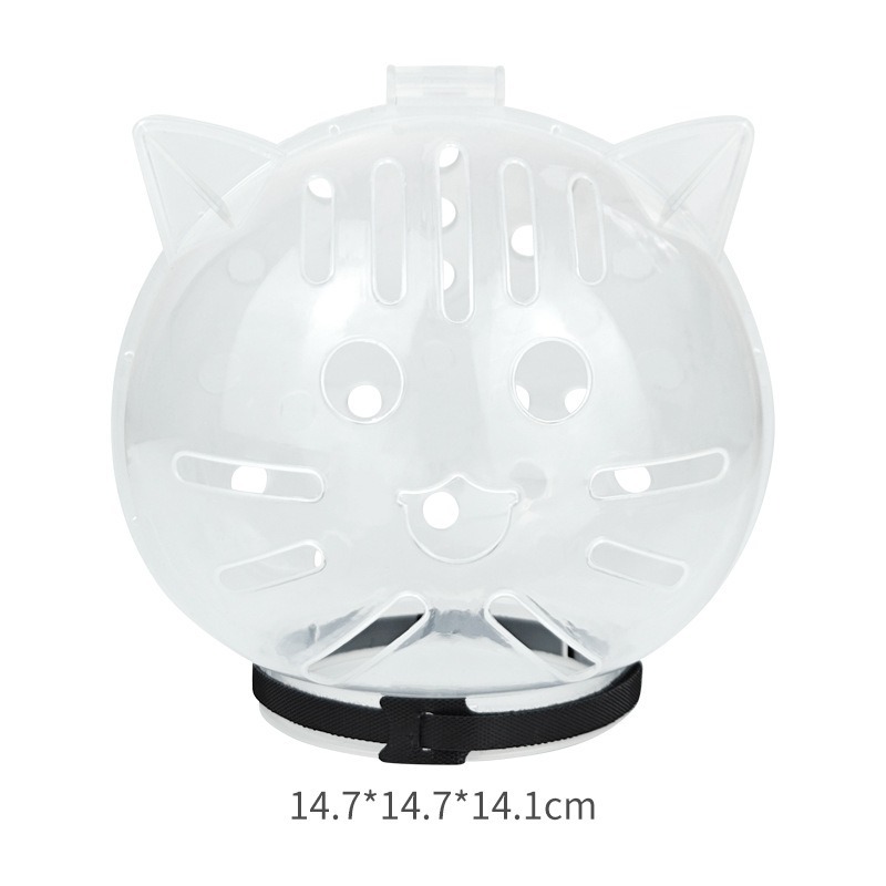 寵物防咬頭盔｜小型犬貓咪防護帽-規格圖5
