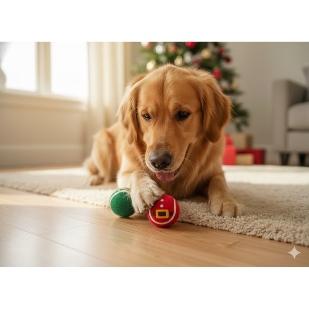 狗狗耐咬橡膠網球（3顆組）｜只要99元-細節圖4