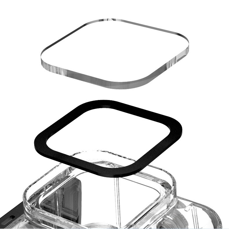 台灣現貨 TELESIN GoPro防水殼 hero11/10/9相機潛水保護殼 鏡頭潛水殼 45米 24H出-細節圖4