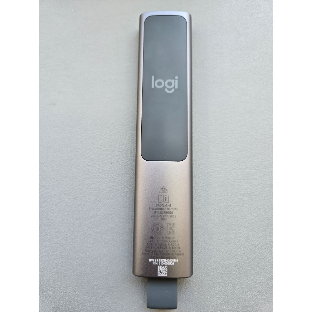 【羅技 Logitech】SPOTLIGHT 無線藍牙簡報器 簡報筆 雷射筆 會議教學神器 (福利品)-細節圖4