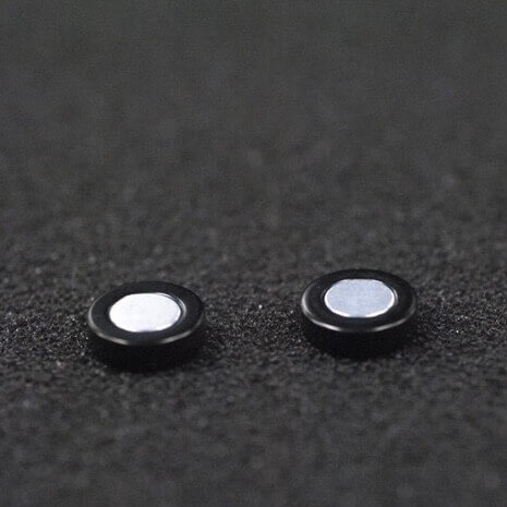 Amo 磁吸耳環 磁鐵耳環 磁吸耳夾 耳夾 耳夾耳環 水鑽耳環 耳飾 飾品 不鏽鋼耳環 鑽石耳環 圓形耳環 飾品-細節圖4