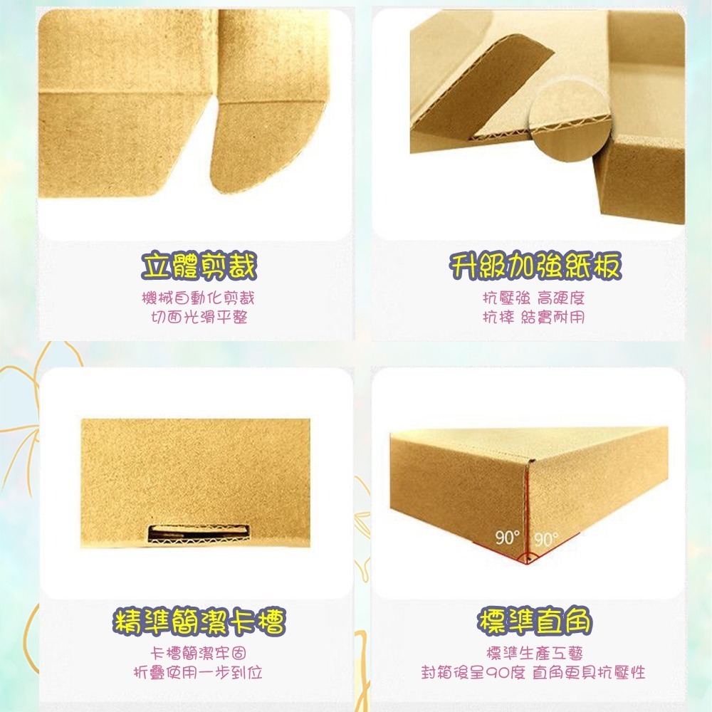 ⚡快速出貨⚡ 現貨 飛機盒 加硬 紙箱 包材 超商紙箱 盒子 禮物盒 紙盒 披薩盒 紙盒 包裝盒 箱子 包裝材料 小紙盒-細節圖2
