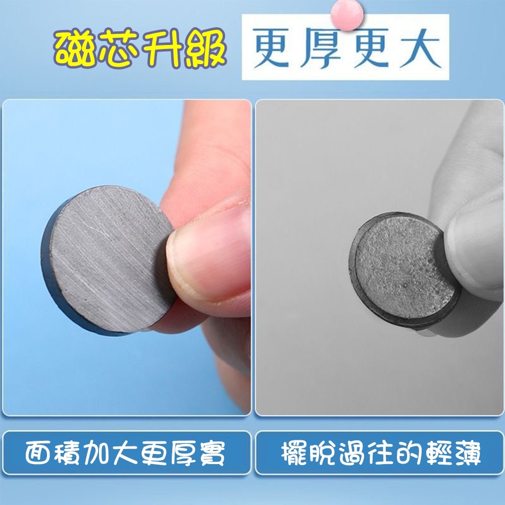 ⚡快速出貨⚡ 現貨 圓形磁鐵 莫蘭迪色  圓頭磁鐵 磁鐵 黑板 白板磁鐵 冰箱貼 教師用磁鐵 冰箱磁鐵 磁鐵 蘑菇磁鐵-細節圖5