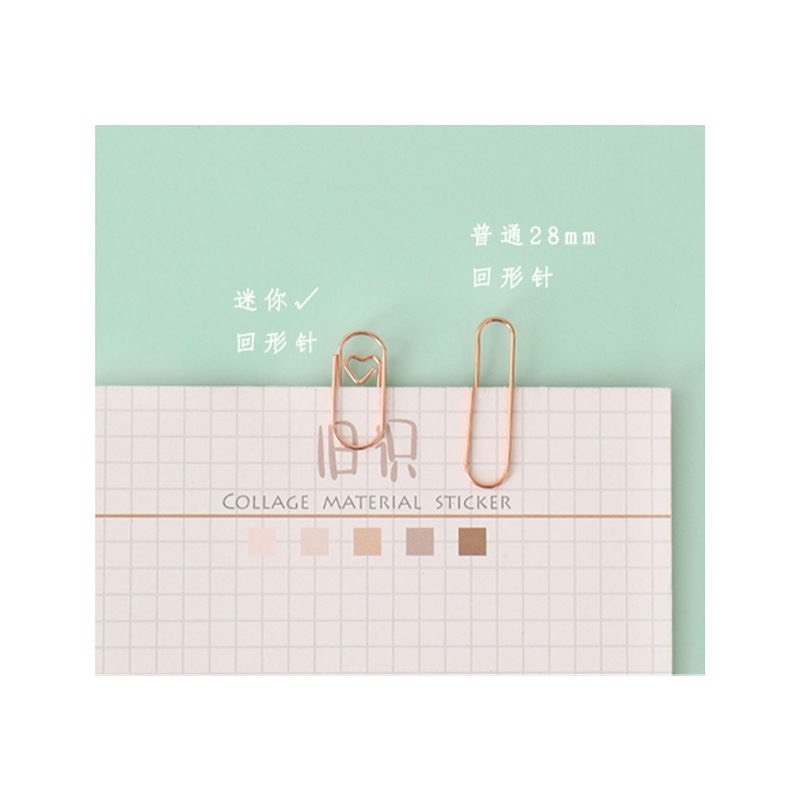 ⚡快速出貨⚡ 現貨 造型迴紋針 愛心 星星 迴紋針 迷你迴紋針 可愛迴紋針 文具用品 L7287 文具 金屬迴紋針-細節圖7