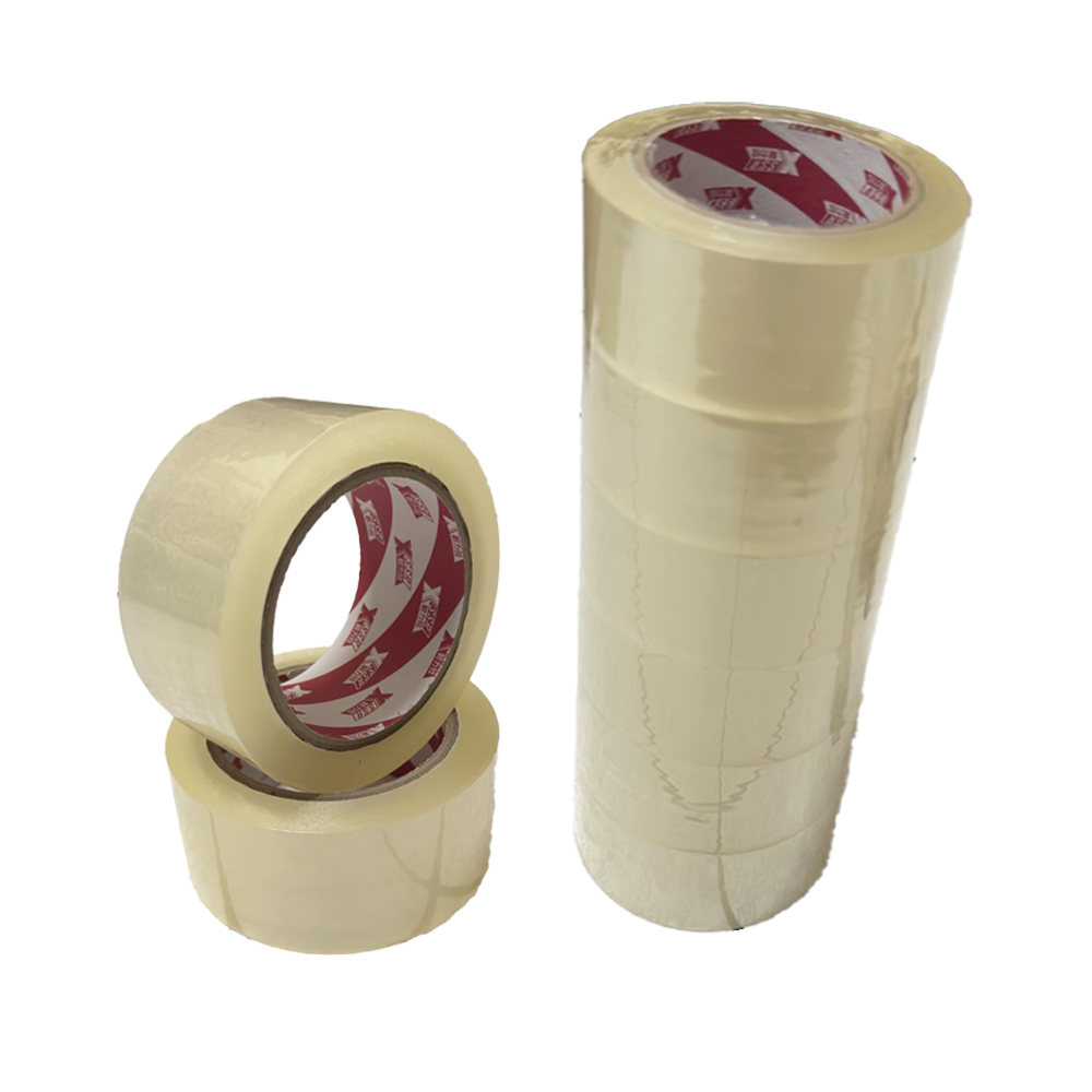 快速出貨 靜音封箱膠帶 48mm 90Y  低噪音 韌易拉 膠帶 包材 透明膠帶 opp膠帶 強力膠帶 壓克力膠 靜音-細節圖2