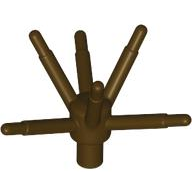 樂高百寶袋 LEGO「6頭植物梗」19119 深咖啡色 6452882-規格圖1